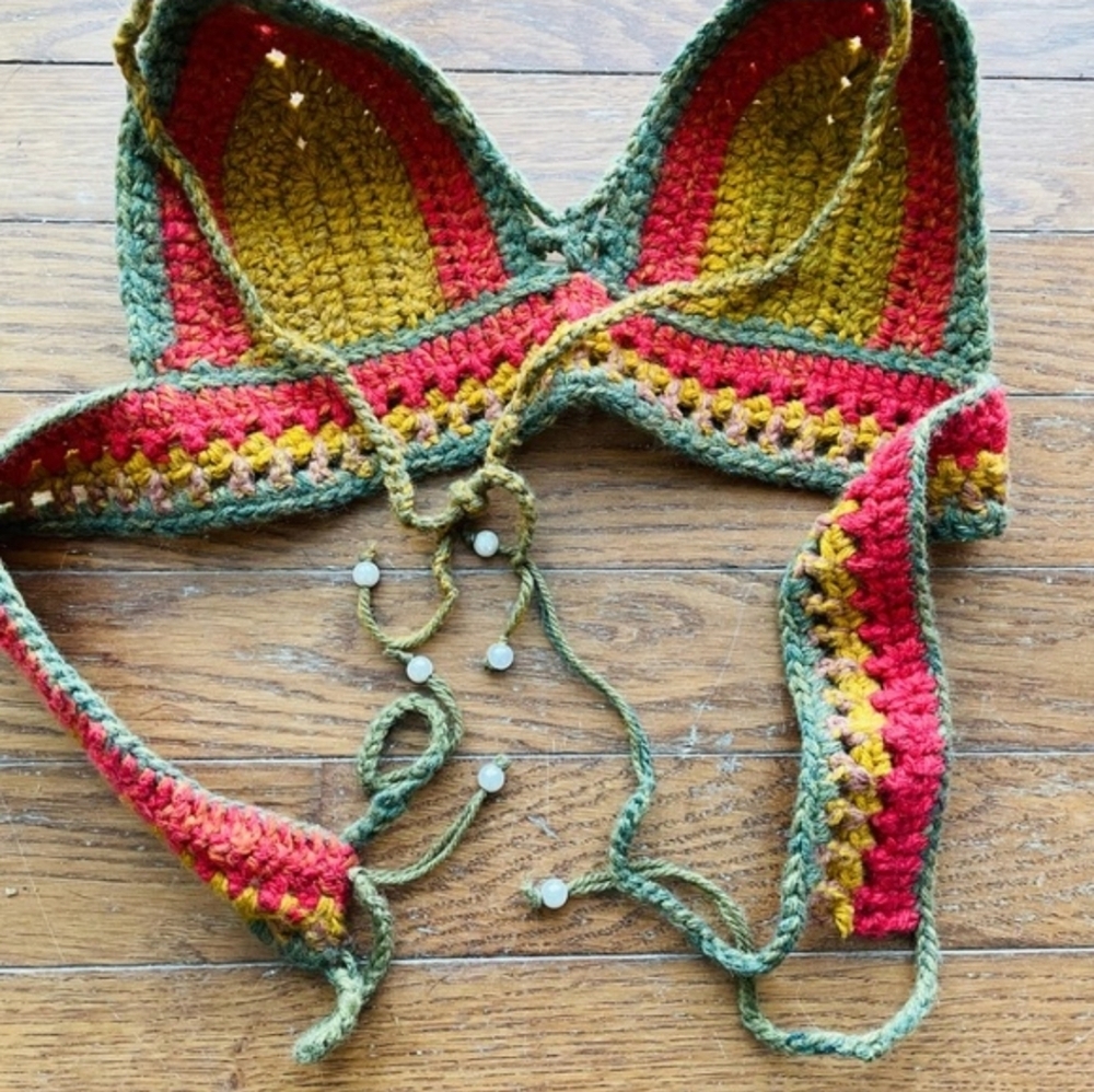Crochet Halter Top - Picture 1 of 6